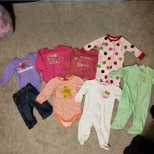 3-6 Months Girls Lot